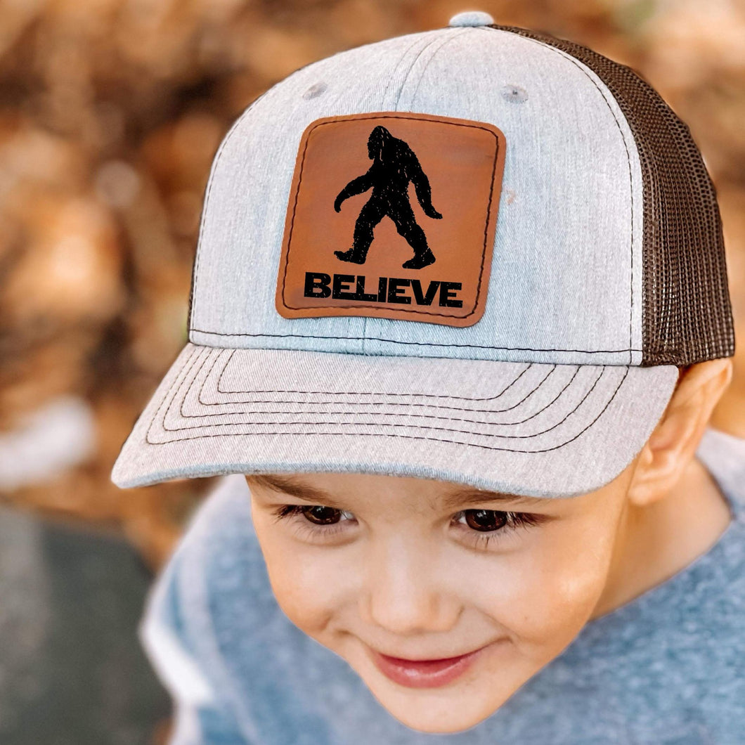Believe Big Foot Kids Hat