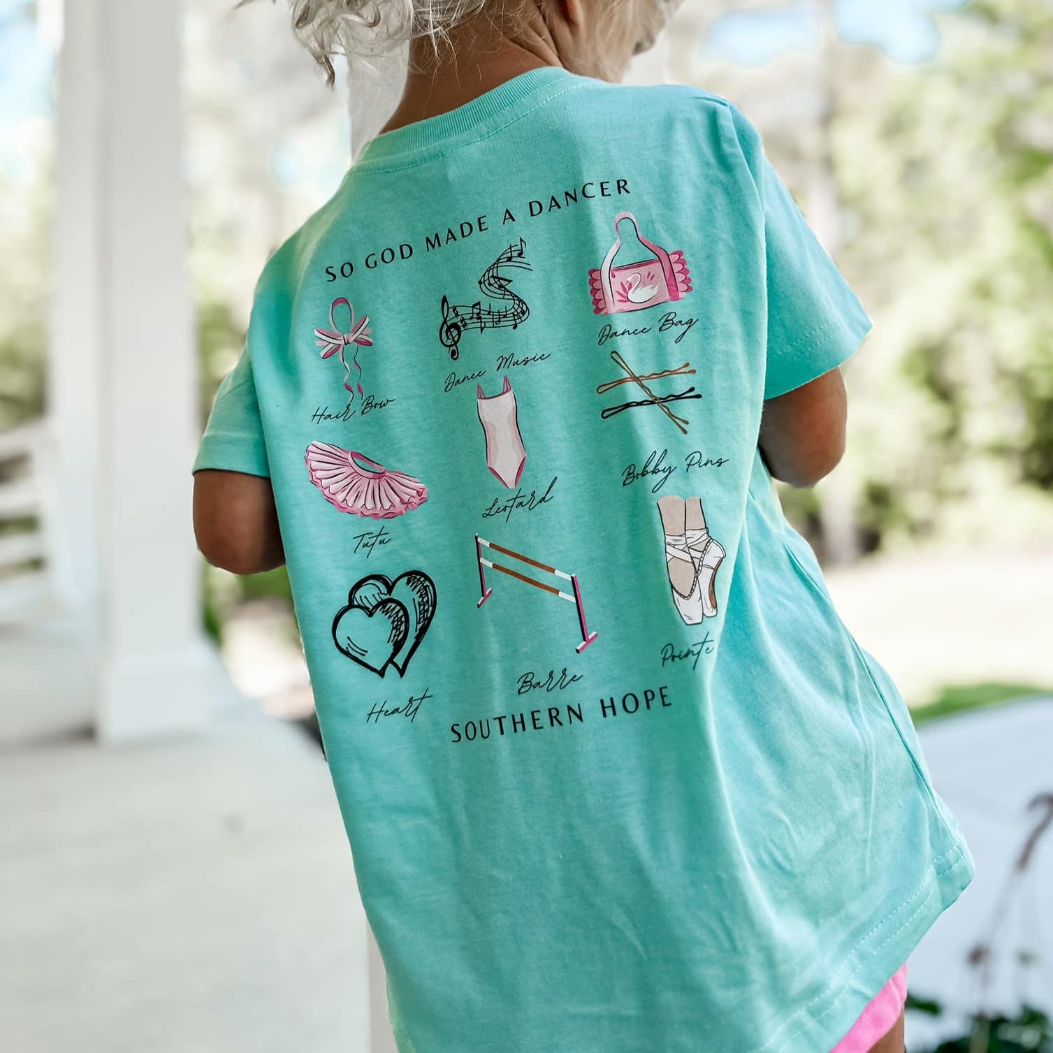 God Made a Dancer Girl's Short Sleeve Shirt – Southern Boy Co.