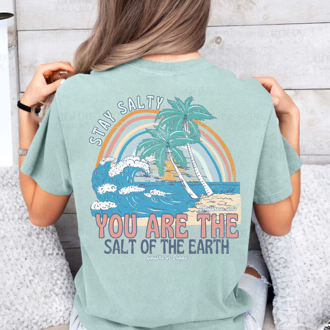(Bay) Salt of the Earth Short Sleeve Adult Tee