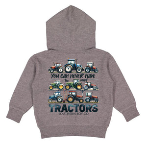 (HOODIE) You Can Never Have Too Many Tractors Kids Hoodie