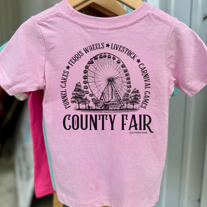 Girls County Fair Short Sleeve Kids Tee