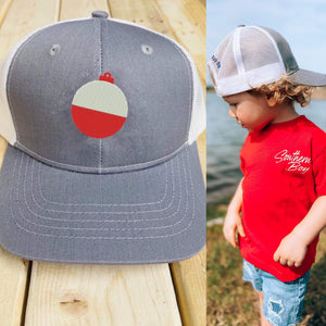 Fishing Bobber Embroidered Kids Hat