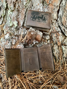 Deer Flag Southern Boy Wallet