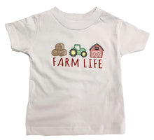 Load image into Gallery viewer, Farm Life Embroidery Tee
