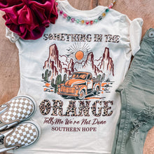 Load image into Gallery viewer, GIRLS Something in the Orange Short Sleeve Tee
