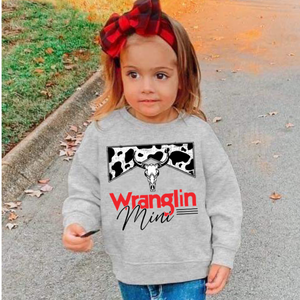 Wranglin Mini Girls Sweatshirt