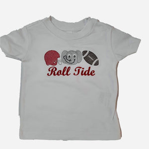 Roll Tide Embroidered Tee