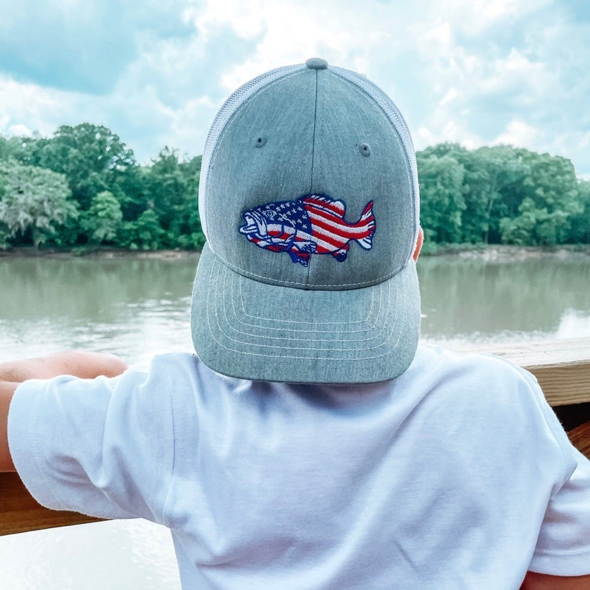 American Bass Fish Kids Hat – Southern Boy Co.