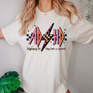 (SHORT) ADHD Short Sleeve Adult Tee