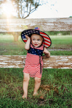 Load image into Gallery viewer, SBC Patriotic Straw Kids Hat
