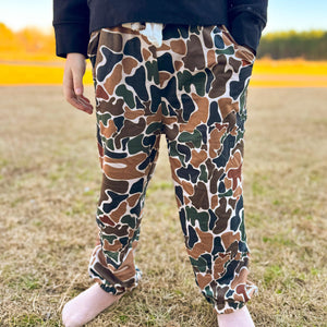 Youth Camouflage Joggers