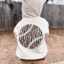 Load image into Gallery viewer, Camo Baseball Kids Hoodie
