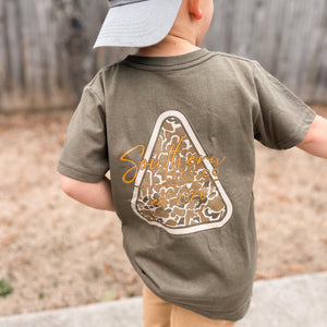 Triangle SBC Camo Boys Short Sleeve Tee