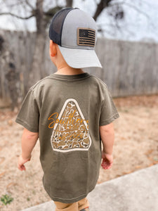 Triangle SBC Camo Boys Short Sleeve Tee