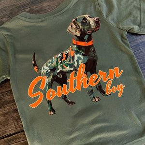 Camouflage Labrador Short Sleeve Tee