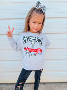 Wranglin Mini Girls Sweatshirt