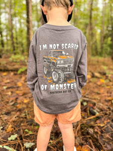 LONG Not Scared of Monsters Boys Tee