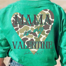 Load image into Gallery viewer, (LONG) Mama is my Valentine Long Sleeve Kids Tee
