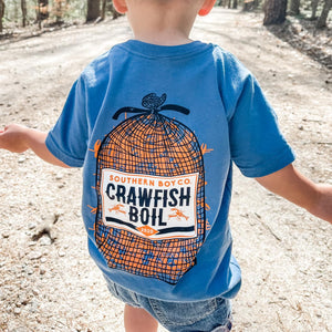 Crawfish Boil Short Sleeve Kids Tee