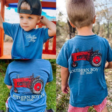Load image into Gallery viewer, Vintage Tractor Short Sleeve Kids Tee (D)
