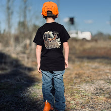 Load image into Gallery viewer, Buck Hunting Short Sleeve Kids Tee
