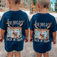 Load image into Gallery viewer, (SHORT) Back in Town Short Sleeve Kids Tee
