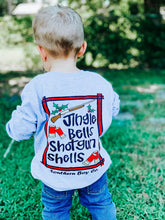 Load image into Gallery viewer, Jingle Bells LONG Sleeve Kids Tee
