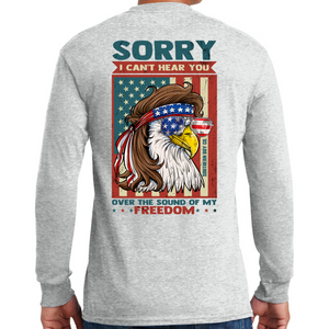 Sound of Freedom Long Sleeve Adult Tee