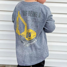 Load image into Gallery viewer, I Dig Long Sleeve Youth Tee (D)
