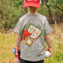 Load image into Gallery viewer, Let The Field Be Joyful Short Sleeve Kids Tee (D)
