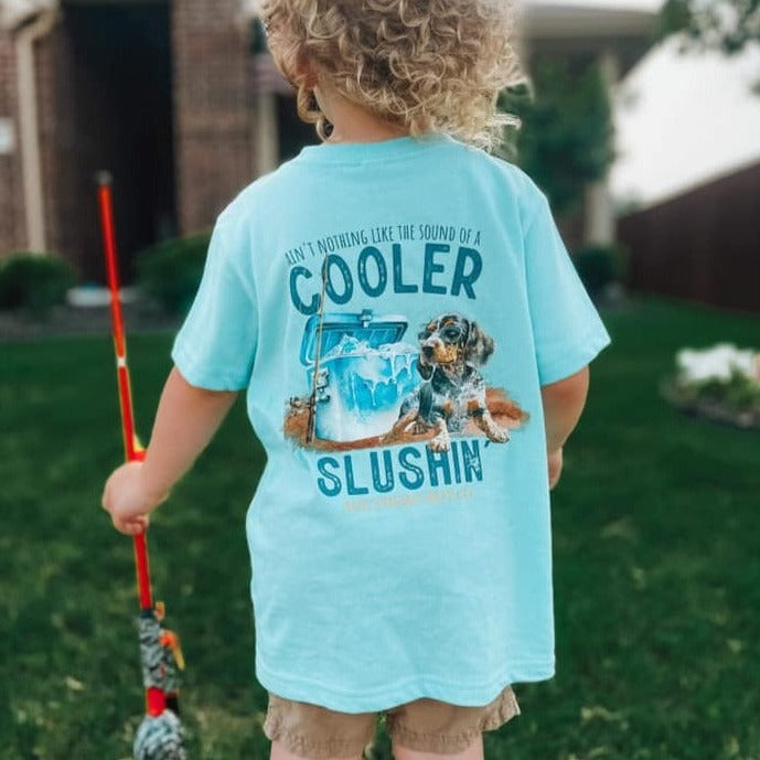 Cooler Slushin' Short Sleeve Kids Tee (D)