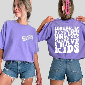 I Have Kids Short Sleeve Adult Tee