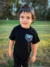 Load image into Gallery viewer, (KIDS T-SHIRT) Baseball Ice Cream Bat Flag Short Sleeve Kids Tee
