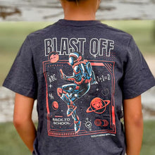 Load image into Gallery viewer, Blast Off Back To School Short Sleeve Kids Tee
