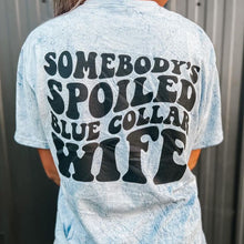 Load image into Gallery viewer, Spoiled Blue Collar Wife Short Sleeve Adult Tee
