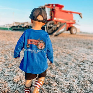 Kids Vintage Tractor Cap