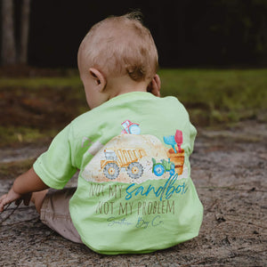 Not My Sandbox Short Sleeve Kids Tee (D)