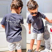 Load image into Gallery viewer, Sketch Shark Short Sleeve Kids Tee
