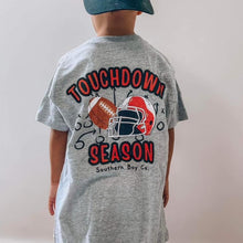 Load image into Gallery viewer, Touchdown Season Short Sleeve Kids Tee (D)
