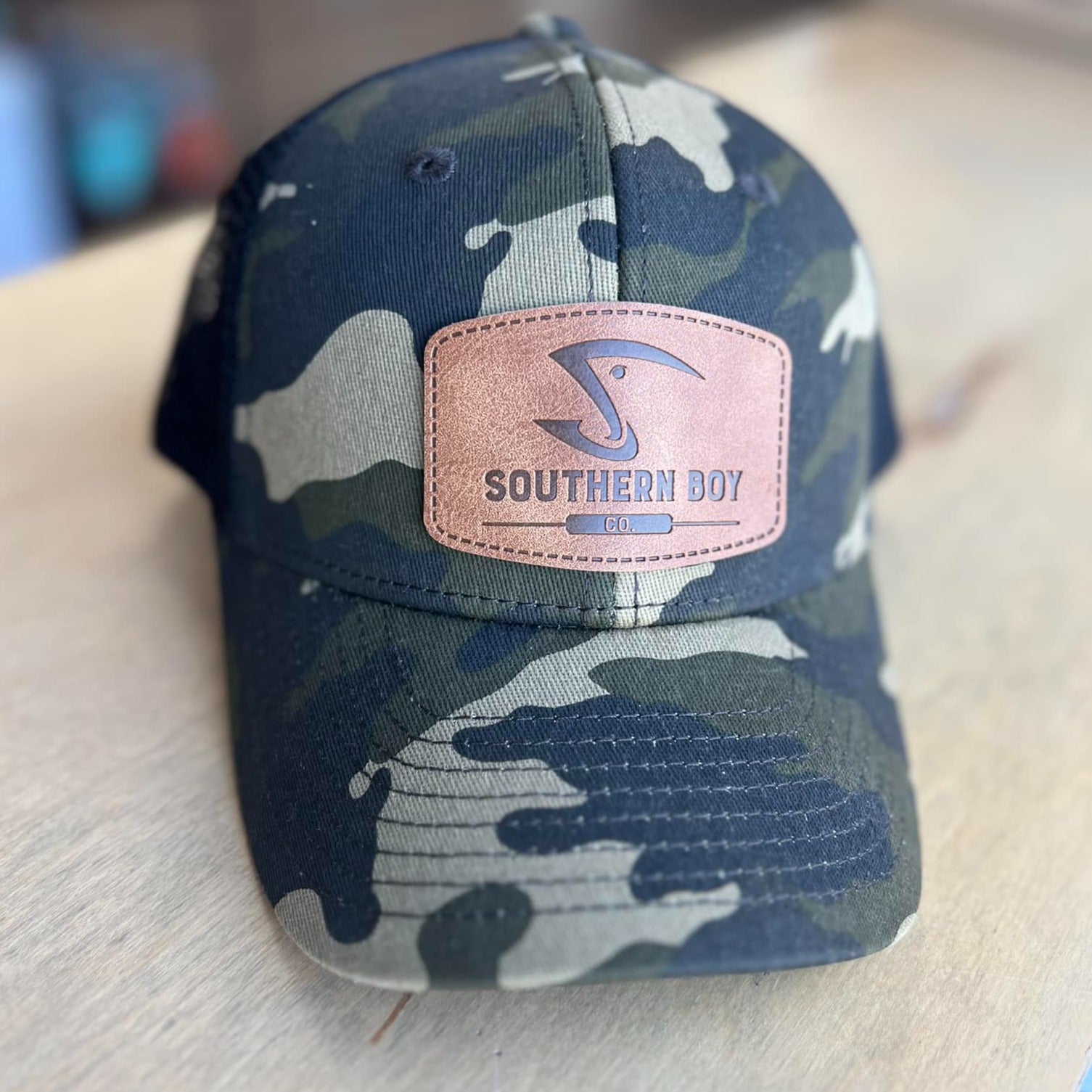 SBC Fish Logo Camo Kids Hat – Southern Boy Co.