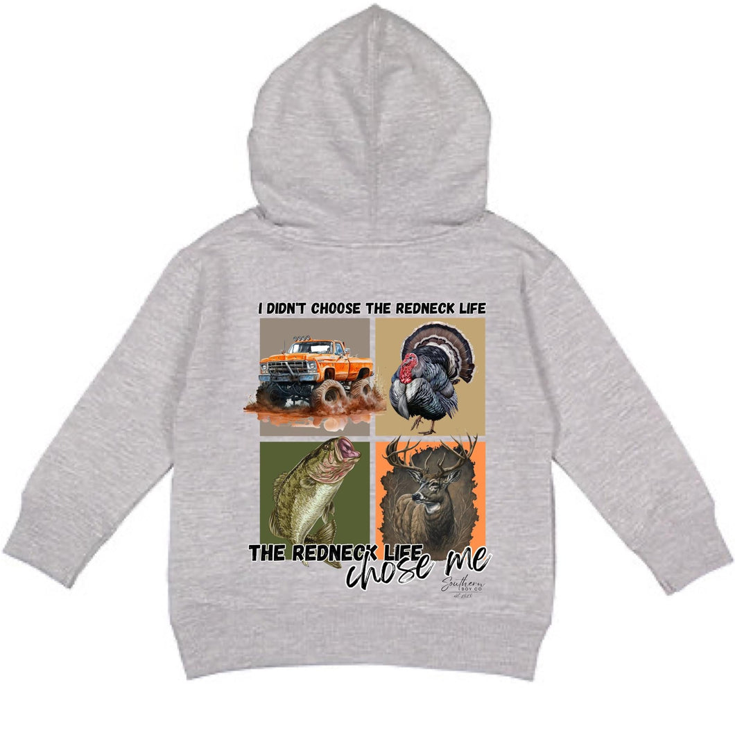 (HOODIE) Redneck Life Kids Hoodie (D)