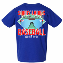 Load image into Gallery viewer, (SHORT) Only Have Eyes For Baseball Short Sleeve Kids Tee
