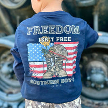 Load image into Gallery viewer, (LONG) Freedom Isn&#39;t Free Long Sleeve Kids Tee
