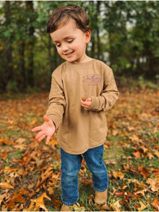 Hunting For Presents Long Sleeve Kids Tee