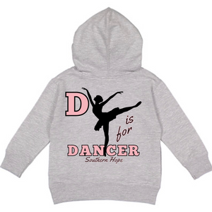 (HOODIE) D is For Dancer Kids Hoodie