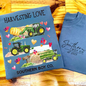 Harvesting Love Short Sleeve Kids Tee (D)