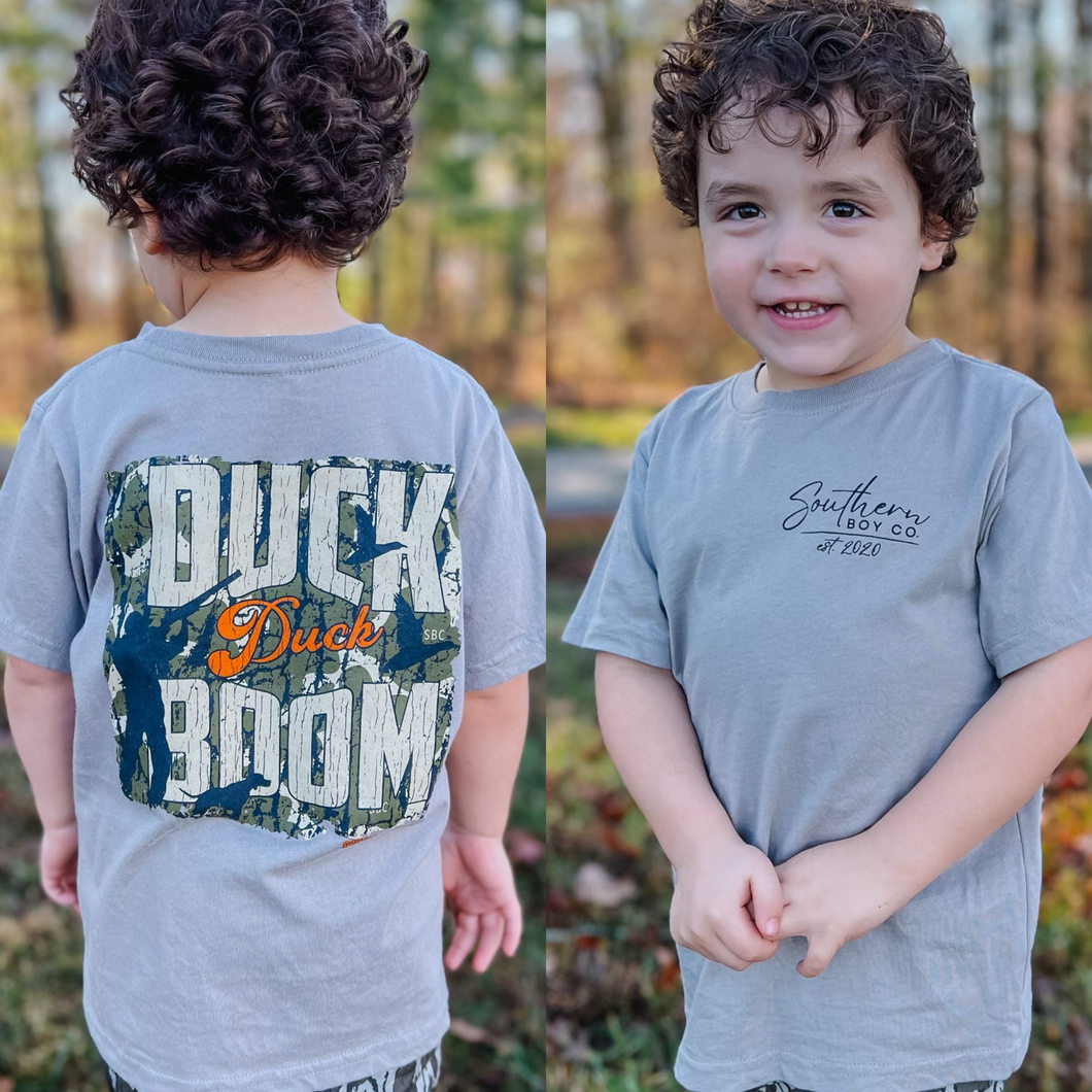 (TSHIRT) Camo Duck Duck Boom Kids Tee