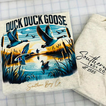 Load image into Gallery viewer, (SHORT) Morning Goose Hunt Short Sleeve Kids Tee
