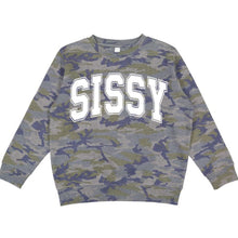 Load image into Gallery viewer, (SWEATSHIRT) Camo Sissy Kids Fleece Sweatshirt
