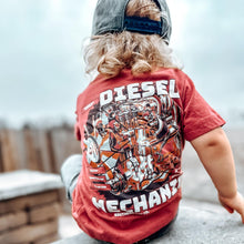 Load image into Gallery viewer, Diesel Mechanic Short Sleeve Kids Tee
